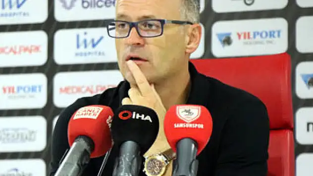 Samsunspor – Manisa Futbol Kulübü maçının ardından