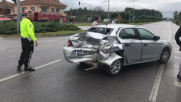 Samsun'da trafik kazası: 7 yaralı