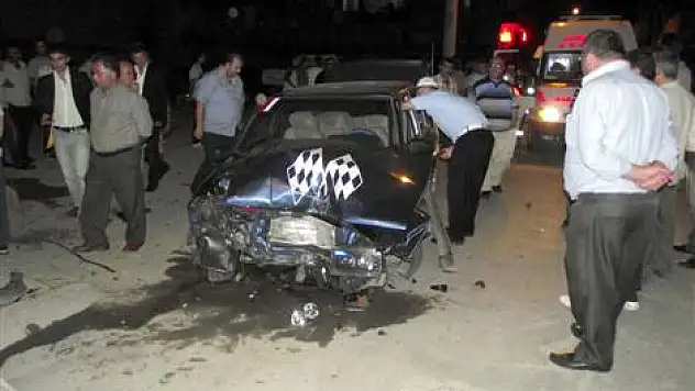 Bafra'da trafik kazası: 2 yaralı