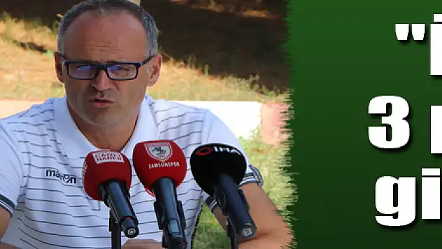 İrfan Buz: 'İnegöl'e 3 puan için gideceğiz'