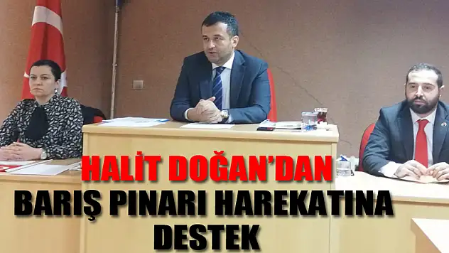 Çarşamba Belediyesinden, Barış Pınarı Harekatı'na destek