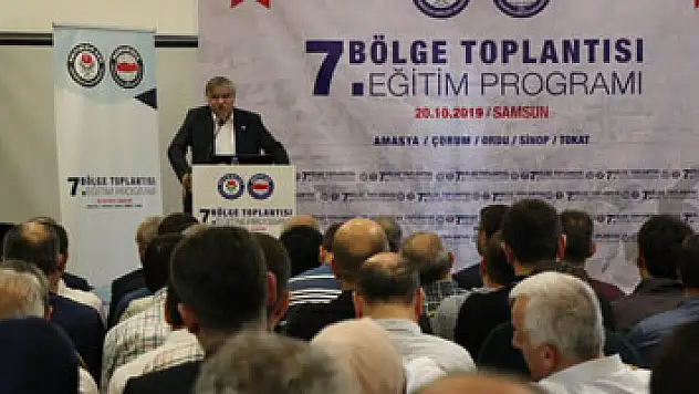 Eğitim Bir Sen 7. Bölge Toplantısı Samsun'da başladı