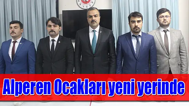 Alperen Ocakları yeni yerinde