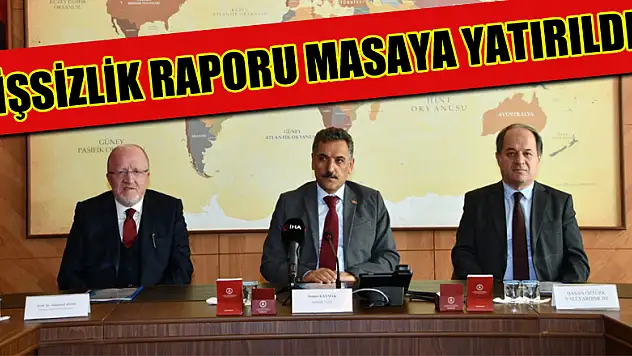Samsun'un işsizlik raporu masaya yatırıldı