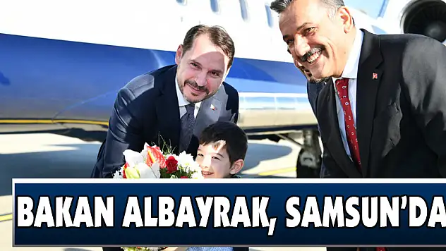 Bakan Albayrak, Samsun'da