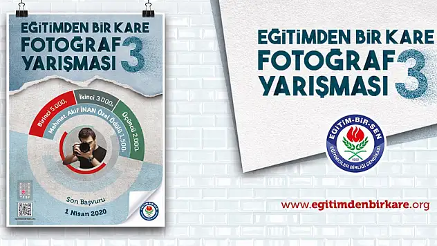 Eğitim-Bir-Sen'den 'Eğitimden Bir Kare' fotoğraf yarışması