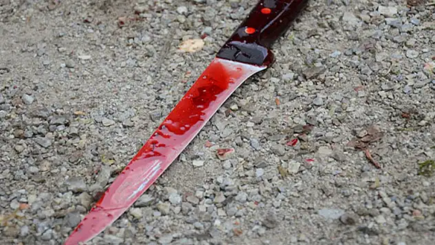 Eve alkollü gelen kocasını bıçakladı