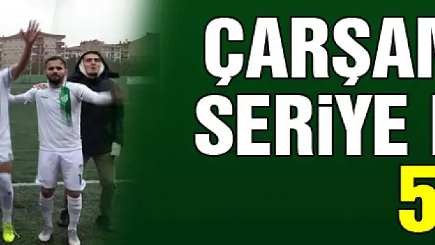 Çarşambaspor seriye bağladı : 5-0