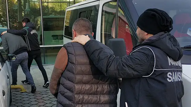 Samsun'da uyuşturucudan 3 kişiye adli kontrol