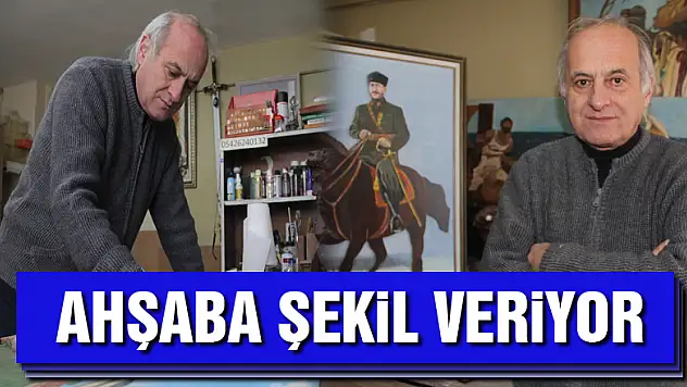 Ahşaba şekil veriyor