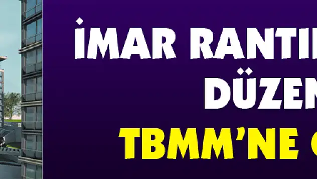 İmar tadilatı artık ada bazlı olacak