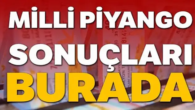 2020 MİLLİ PİYANGO LİSTESİ