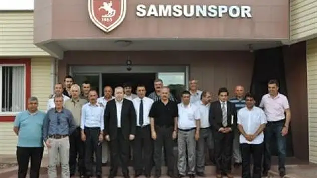 Federasyondan Samsunspor'a ziyaret