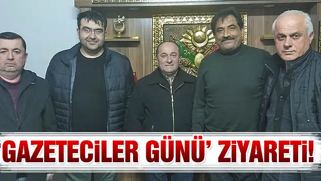 'Gazeteciler Günü' ziyareti!