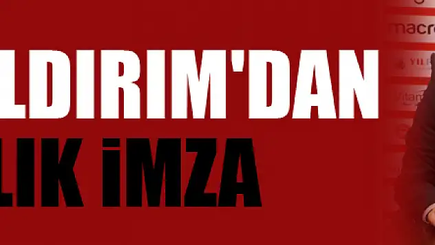 Muhsin Yıldırım'dan 2,5 yıllık imza