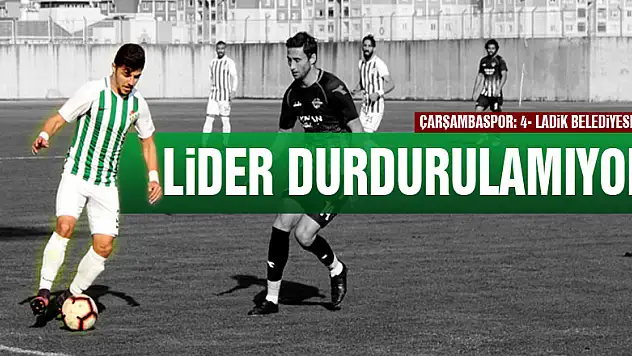 Lider durdurulamıyor!