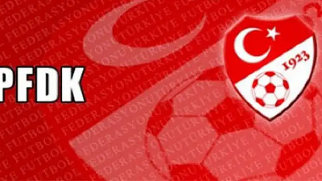 PFDK'dan 3 takıma para cezası