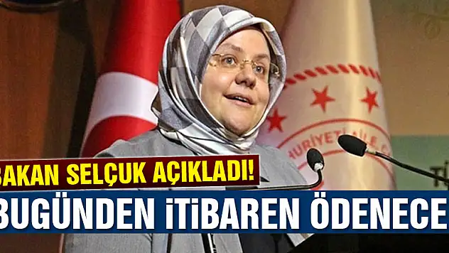 Bakan Selçuk açıkladı! Memur emeklilerinin maaş farkları bugünden itibaren ödenecek