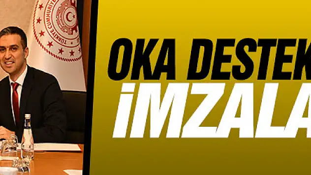 OKA destekli 5 projede imzalar atıldı
