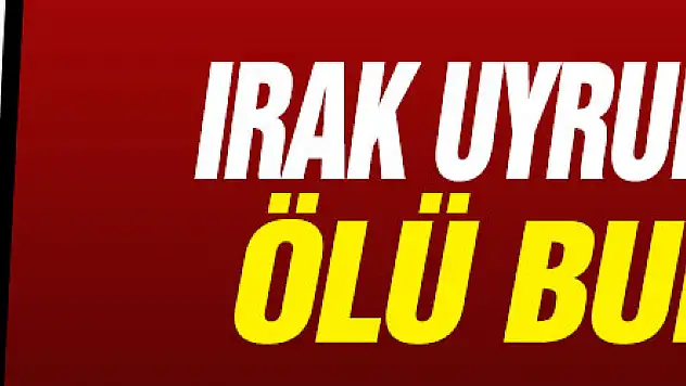 Irak uyruklu kadın ölü bulundu