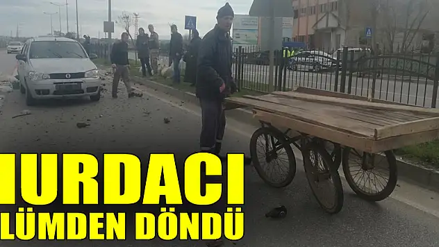 Hurdacı ölümden döndü