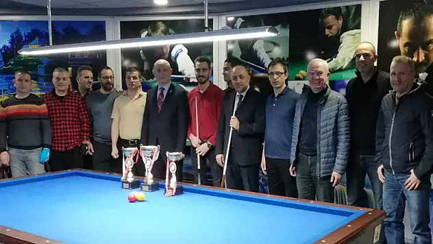 Handikaplı 3 Bant Bilardo İl Birinciliği müsabakaları tamamlandı