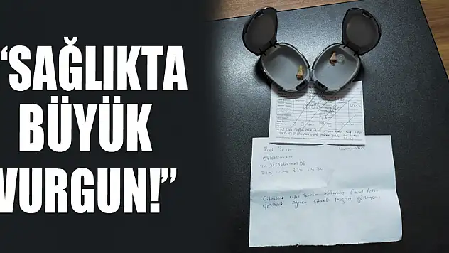 'SAĞLIKTA BÜYÜK VURGUN!'