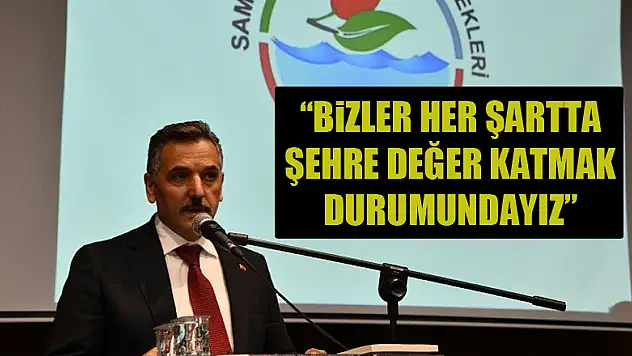 Vali Kaymak: 'Bizler her şartta şehre değer katmak durumundayız'