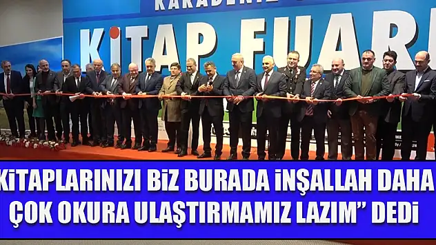 Vali Kaymak'tan yayıncılara: 'Kitapları fuar sonunda giderken kendinize yük etmeyin'