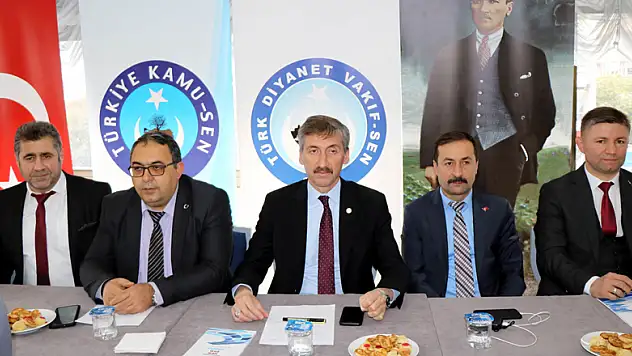 Türk Diyanet Vakıf Sen Temsilciler Toplantısı Samsun'da yapıldı