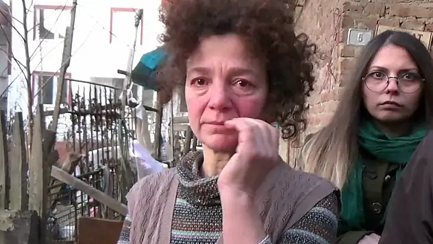 Köpeği için gözyaşı döktü