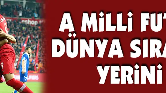 A Milli Futbol Takımı, dünya sıralamasında yerini korudu