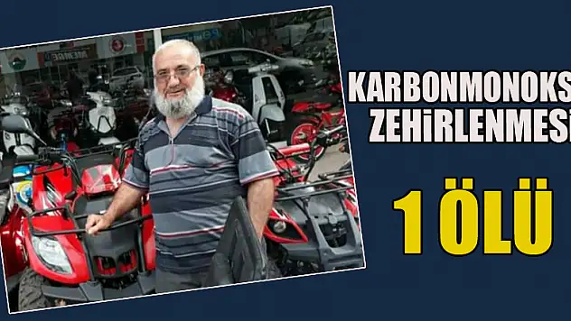 Samsun'da değirmende karbonmonoksit zehirlenmesi: 1 ölü, 1 zehirlenme