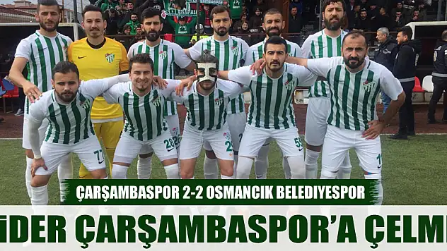 Lider Çarşambaspor'a çelme