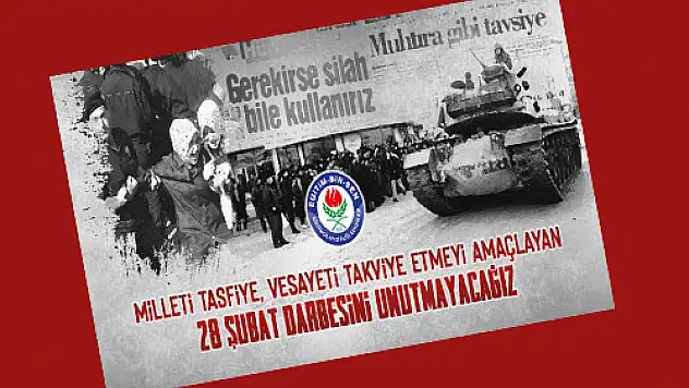 Başkan Yıldız: '28 Şubat'ta öz değerlere, inanç, varlık ve hayatiyetine kast edilmek istendi'