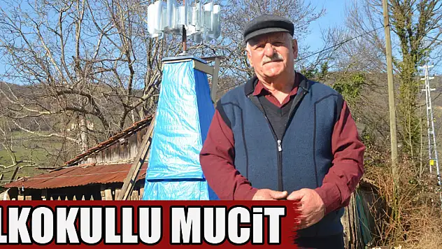 İlkokul mezunu vatandaş, bisiklet tekeri ve galvanizden elektrik üretti