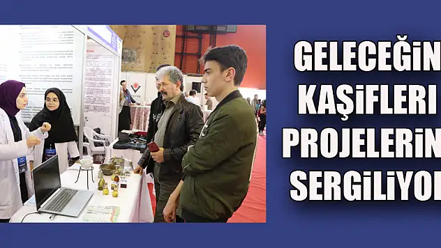 Geleceğin kaşifleri projelerini sergiliyor