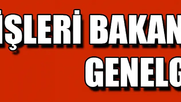 İçişleri Bakanlığı'ndan 'uçak- otobüs' seferleri ile ilgili genelge!