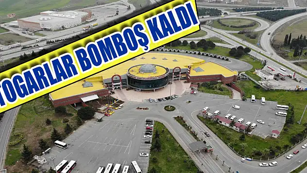 Samsun'da otogar bomboş