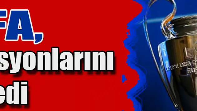 UEFA, tüm organizasyonlarını erteledi