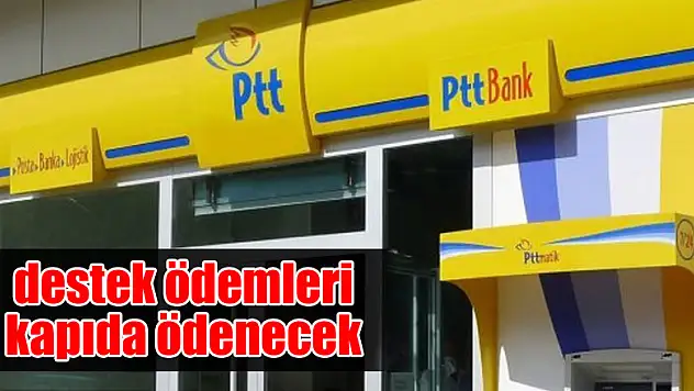 PTT önünde kuyruk oluşturan bin TL destek ödemesi evlerde yapılacak