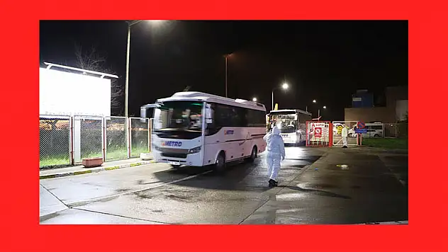 Samsunda-Çarşamba Havalimanın da KORONA mesaisi