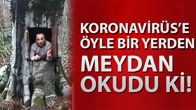Korona'ya öyle bir meydan okudu ki!?