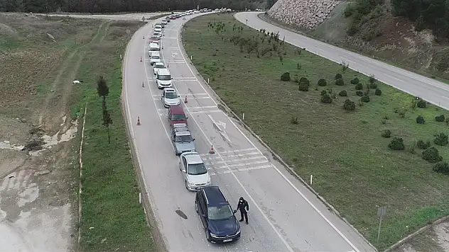 Karabük'e 30 büyükşehir ve Zonguldak plakalı araçlar alınmayacak