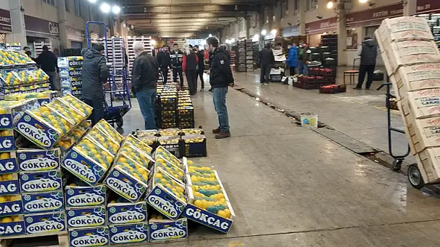 Samsun sebze ve meyve halinde bugünkü fiyatlar