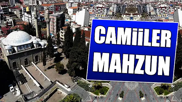 Ramazan'ın ilk Cuma'sında da camiler mahzun     