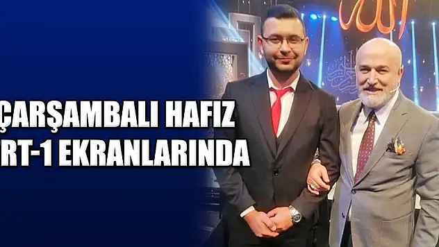 Çarşambalı Hafız TRT-1 ekranlarında