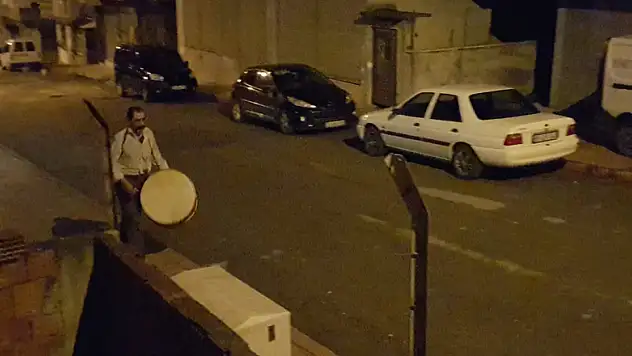 Ramazan davulcuları sahurda ortaya çıktı