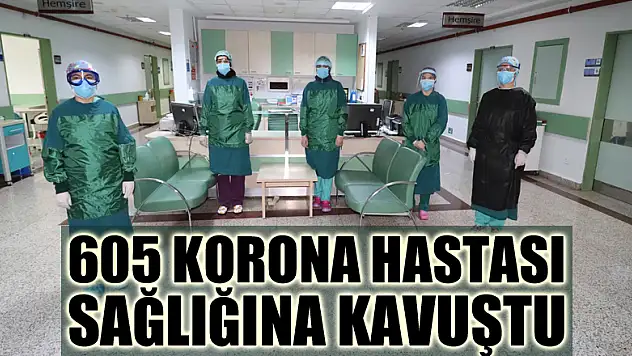 Samsun'da 605 korona hastası sağlığına kavuştu