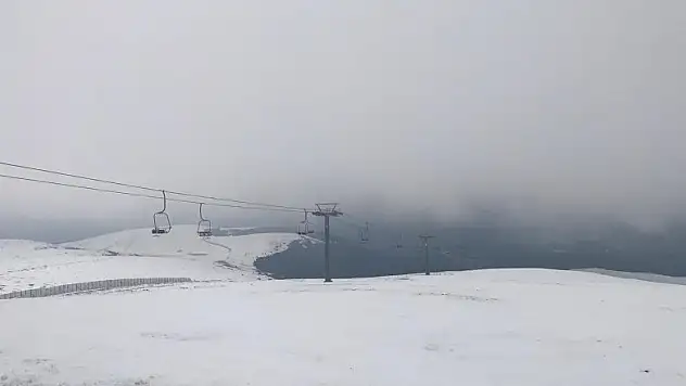 Samsun'da kar sürprizi: Akdağ bembeyaz  